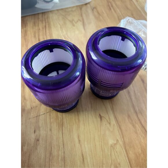 Dyson V11 V15 V15s SV14 SV15 POST FILTER Purple  2 new generic - Picture 1 of 3